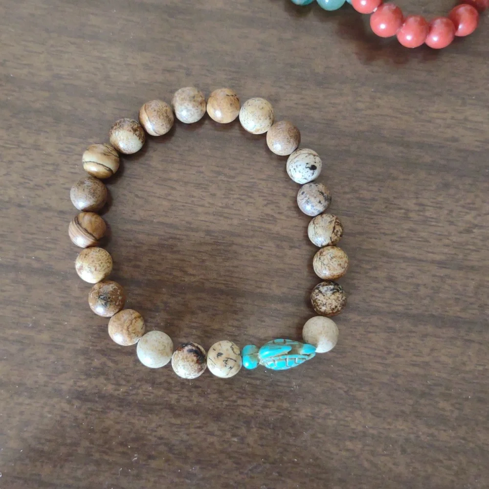 12 Multicolor Beaded Bracelet Set - Picture 5 of 13